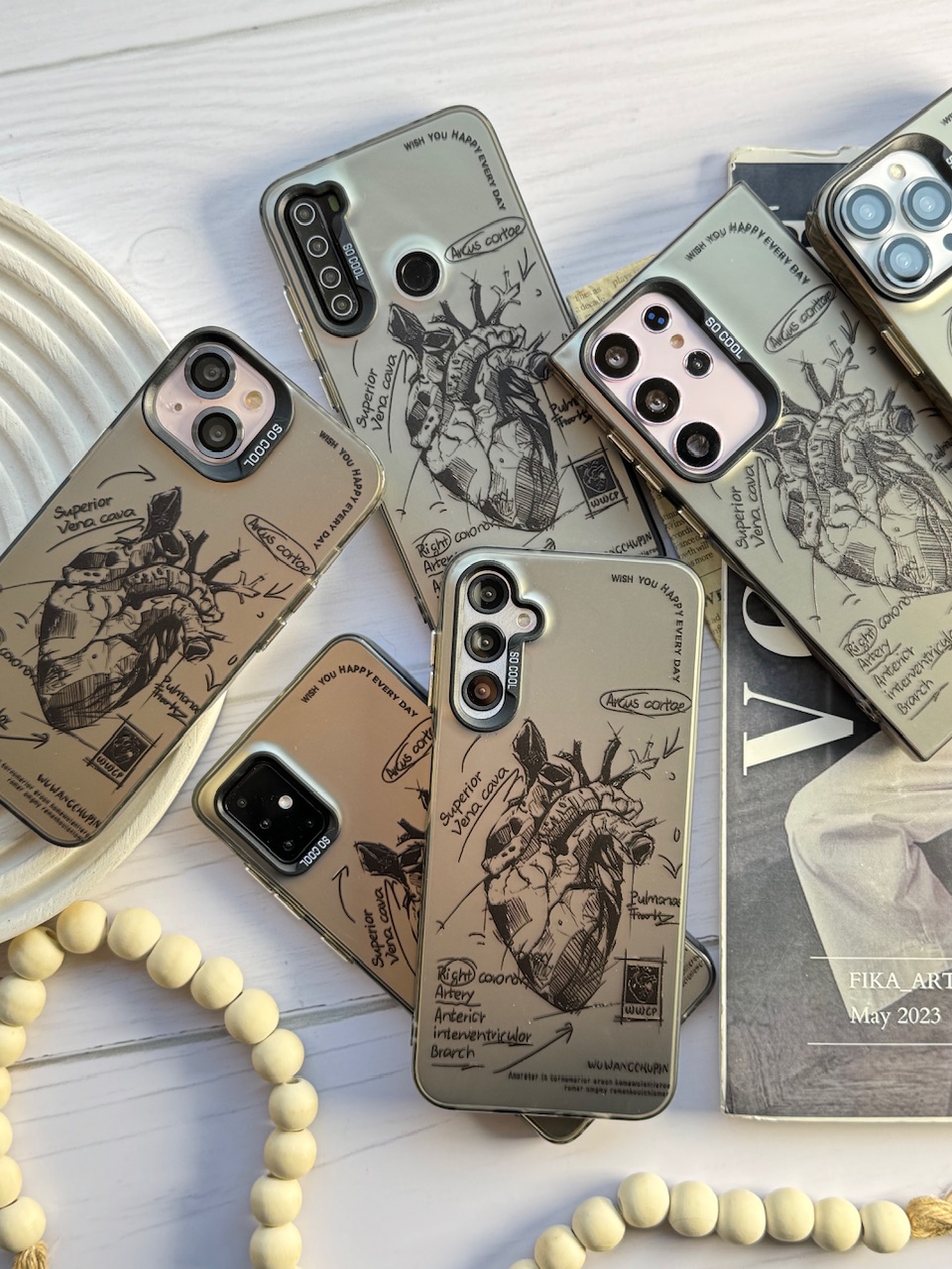 قاب گوشی آیفون سامسونگ شیائومی مدل قلب SoCool