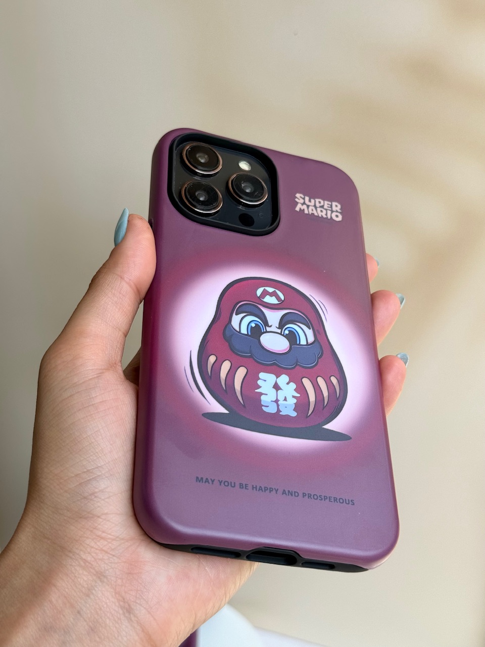 قاب گوشی آیفون مدل RED super mario