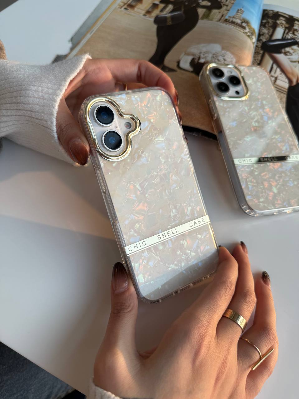 قاب گوشی آیفون مدل shic case کد T