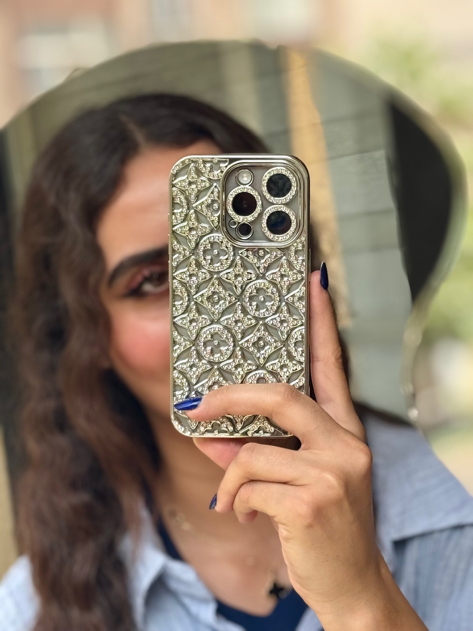 قاب گوشی آیفون مدل دیاموند لویی ویتون