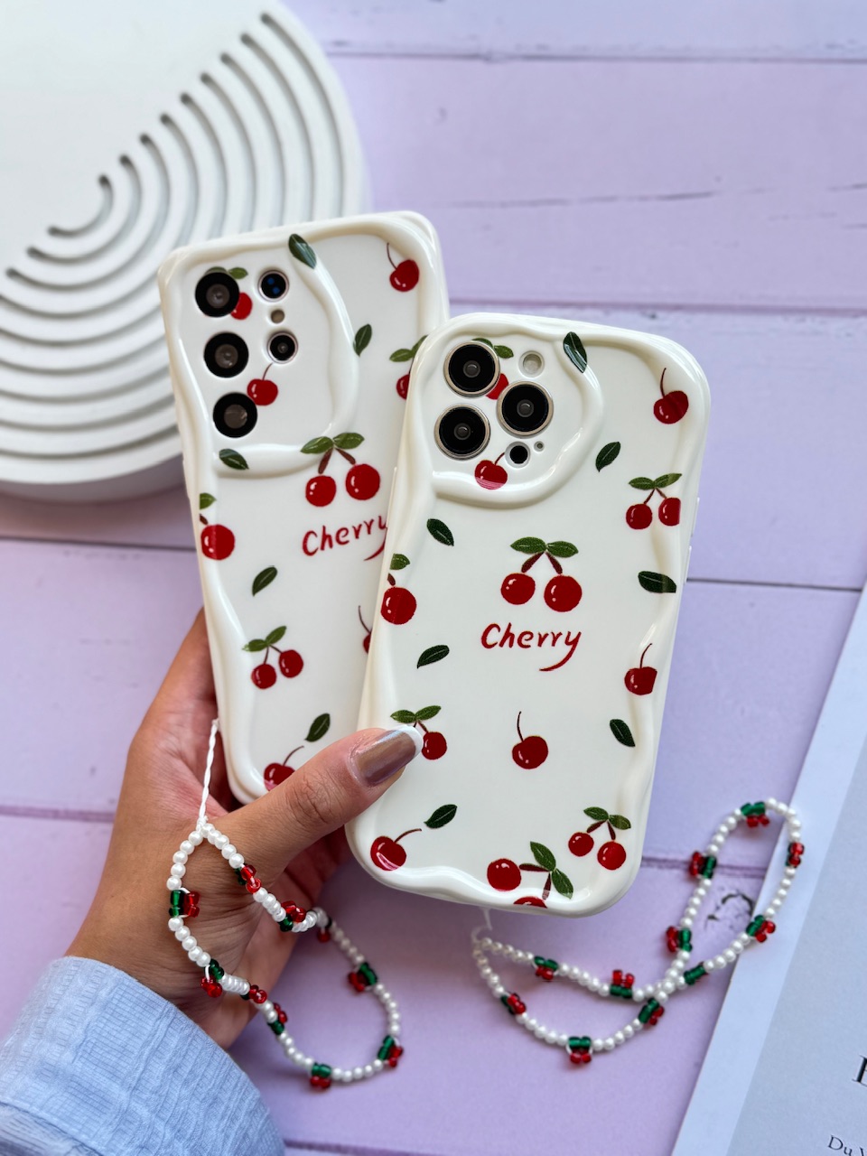 قاب Cherry با آویز آیفون ، سامسونگ ، شیائومی