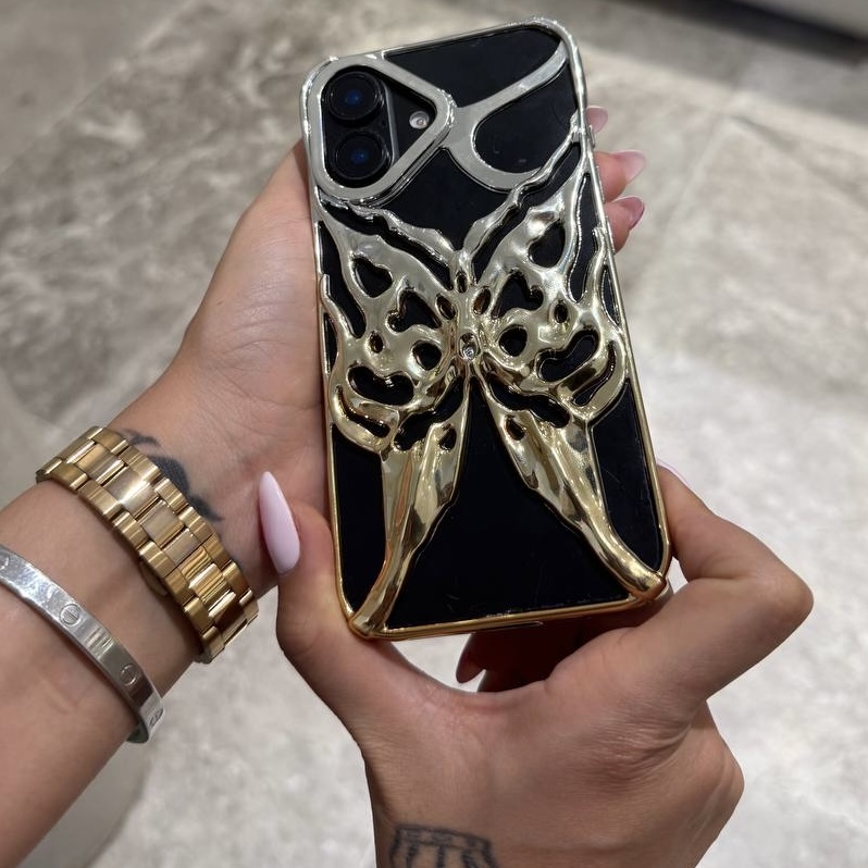 قاب گوشی آیفون سامسونگ مدل butterfly mesh کد T