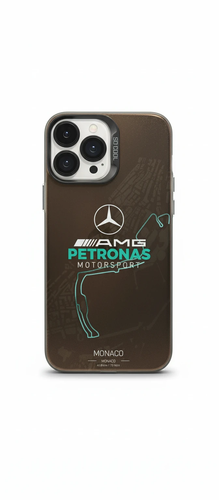قاب آیفون مدل بنز BENZ AMG PETRONAS مشکی شیک