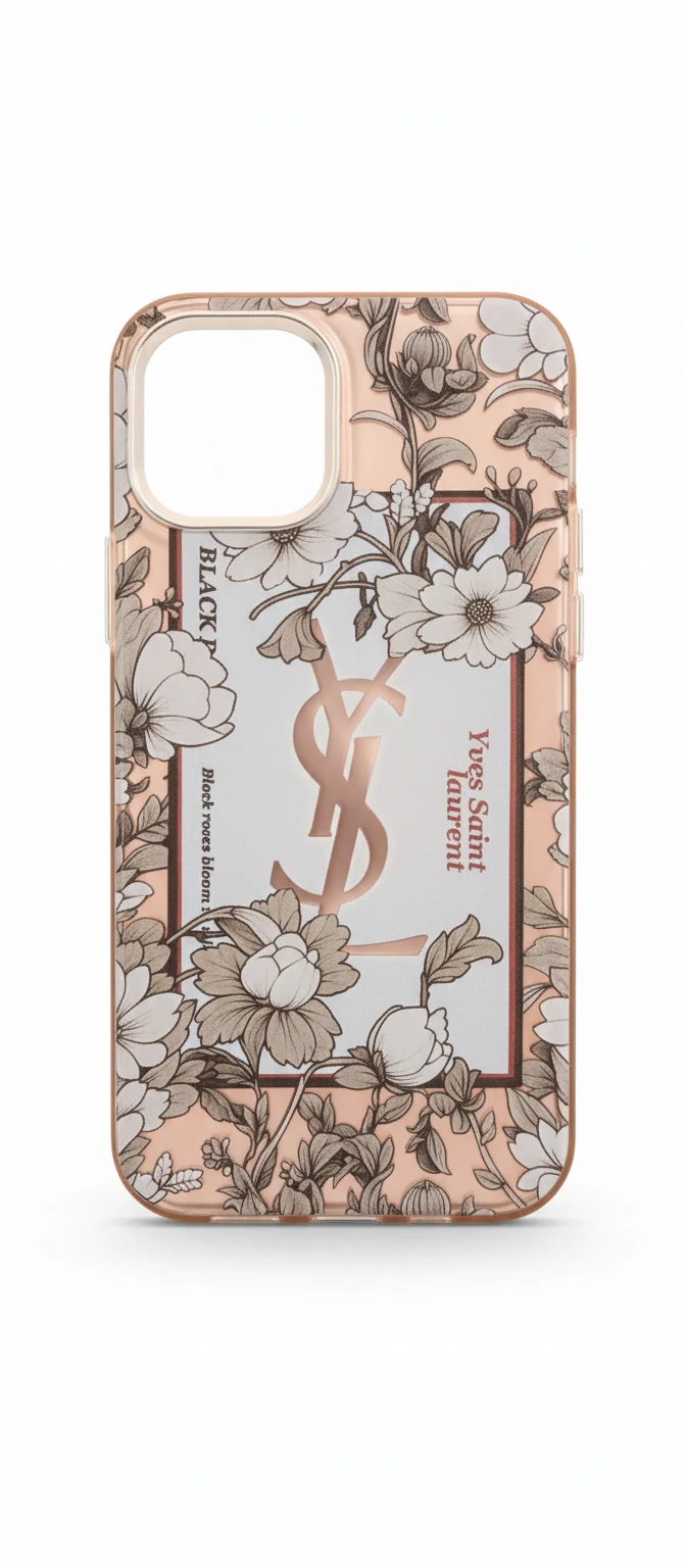 قاب آیفون مدل ysl لاکچری