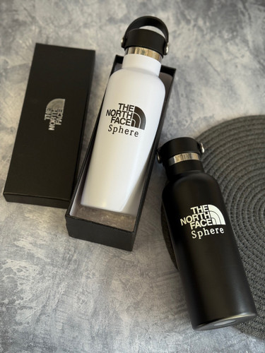 قمقمه ورزشی Hydro Flask Sphere طرح نورث فیس سرد و گرم